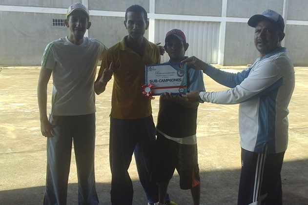 Entrega de Reconocimientos Sub-Campeon Voleibol
