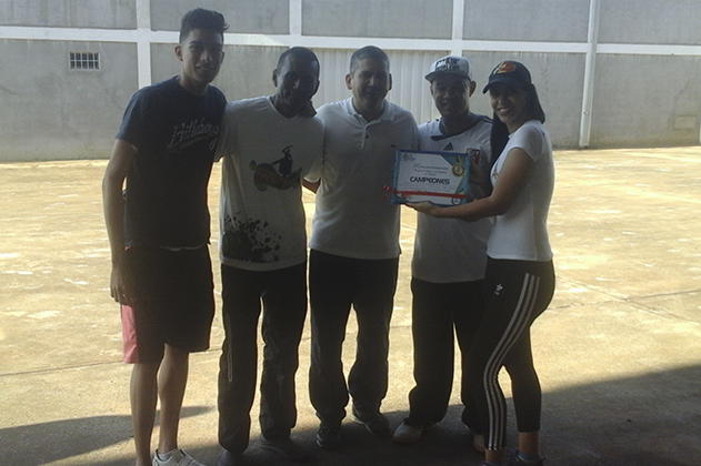 Entrega de Reconocimientos Campeon Voleibol