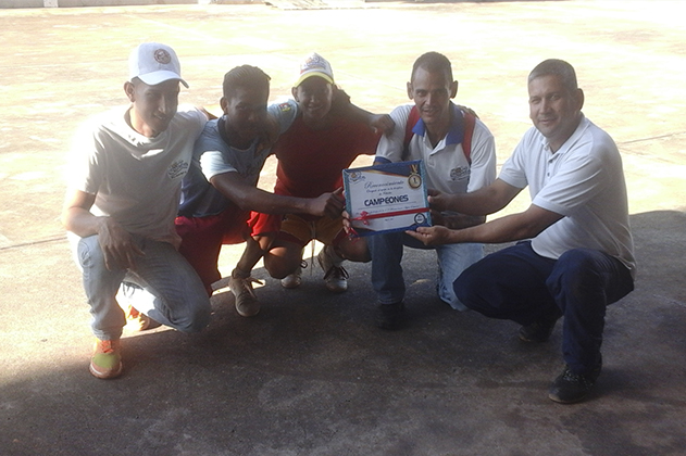 Entrega de Reconocimientos Campeon Futbolito