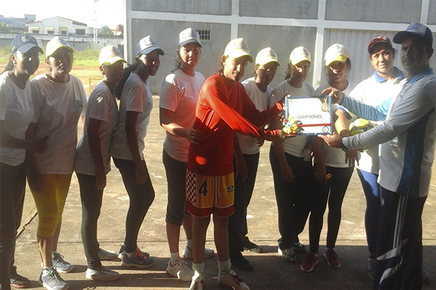 Entrega de Reconocimientos Campeon Kikimbol